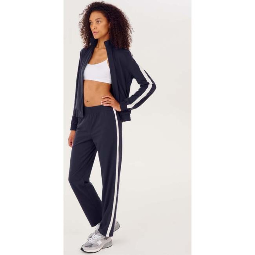 SPLITS59 Women’s Max Rigor Track Jacket – Indigo/White